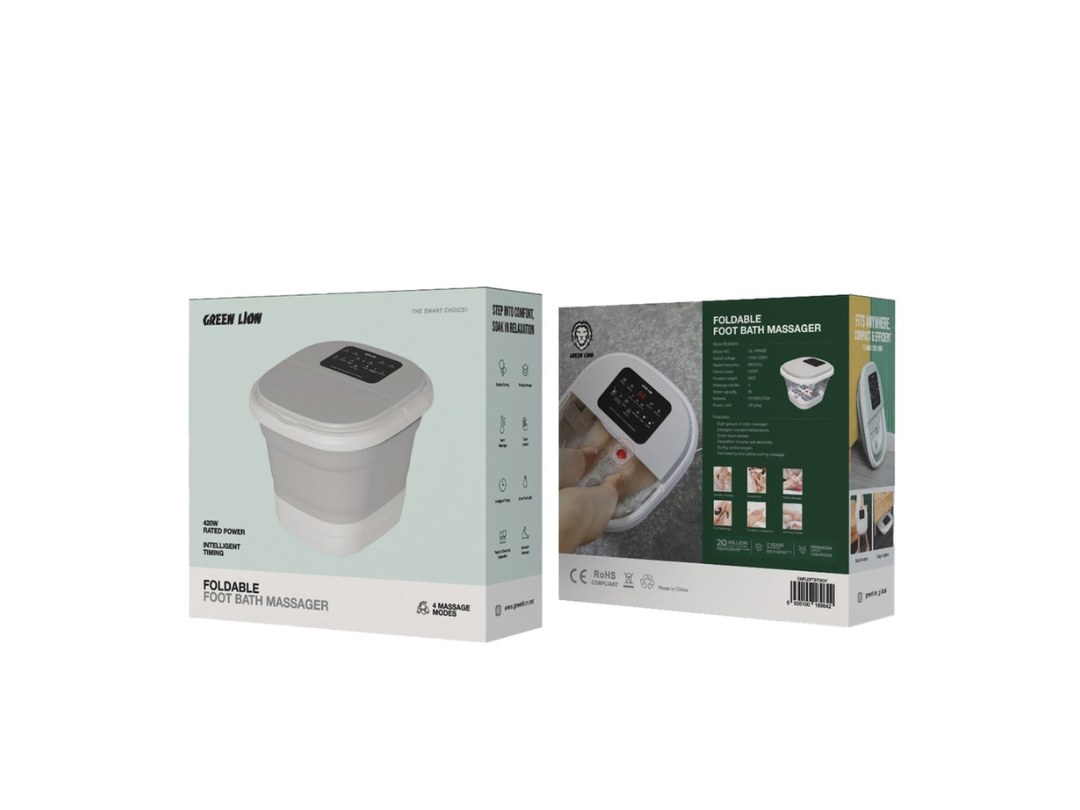 Green Lion Foldable Foot Bath Massager - Gray Same-Day Delivery Qatar Green Lion Foldable Foot Bath Massager - Gray Same-Day Delivery Qatar